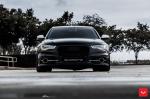 Audi S6 Sedan on Vossen Wheels (VFS6) 2017 года